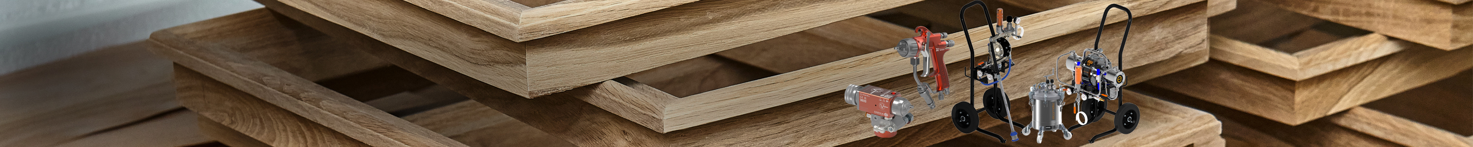 Einsetzbar für die Bearbeitung von Holz, hochwertigen Oberflächen, leichten Industrieveredelungen und automatisierten Lackieranlagen.