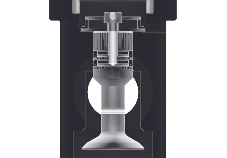 Elcometer 456 Separate Coating Thickness Gauge measuring steel on site