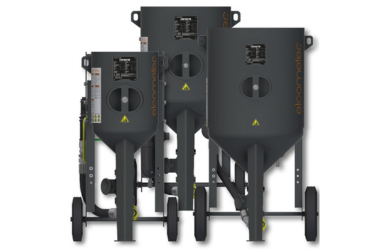 Elcometer range of contractor abrasive blast machines for efficient and cost-effective sandblasting on various surface preparation projects.