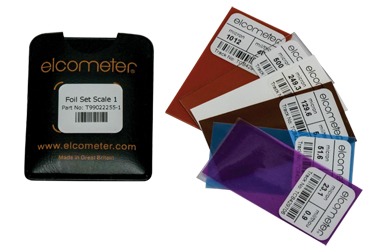 Elcometer 990 校正用フォイル