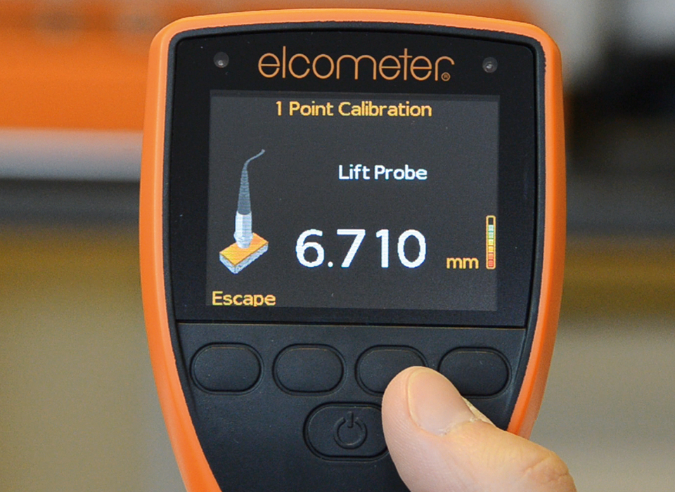 Elcometer 500 Coating Thickness Gauge - 1 Point Calibration
