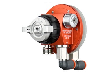 Sagola V4098 はセラミックや研磨材の塗装に最適な小型の自動スプレーガン。